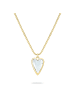 LIEBESKIND BERLIN Halskette - Glass Heart in gold