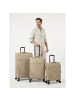 Stratic taska 4 Rollen Kofferset 3-teilig mit Dehnfalte taupe