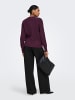 ONLY Strickjacke in Mauve Wine
