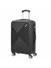 Paradise by CHECK.IN Kingston - 4-Rollen-Trolley 67 cm (lila) in schwarz
