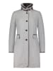 Gil Bret Wollmantel mit Stehkragen in Light Silver Melange