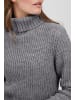 Oxmo Strickpullover in grau