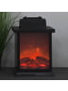 STAR Trading Kleiner LED Kamin ,Fireplace', batteriebetriebener Deko-Kamin, Flacker