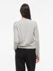 Vila Strickjacke in Light Grey Melange