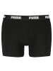 Puma Boxershort 3er Pack in Schwarz