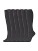 camano Kniestrümpfe 6er Pack fine 3D premium 80 Denier in anthracite