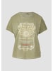 QS T-Shirt in 72D1_helles olivgrün
