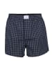 Tom Tailor Web-Boxershorts 2er Pack in Dunkelblau/Weiß