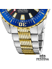 Festina Analog-Armbanduhr Festina The Originals silber, gold groß (ca. 41mm)