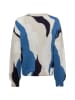 comma Pullover in beige blau - 0001