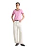 Marc O'Polo DENIM T-Shirt mit Struktur slim in Medium Pink