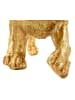 Mauro Ferretti Goldene Harzstatue 89x21x33 cm
