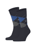 Burlington Socken 2er Pack in Dunkelblau/Blau/Grau