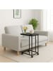 relaxdays Beistelltisch in Schwarz - (B)50 x (H)68 x (T)35 cm
