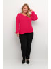 KAFFE curve Langarm-Bluse KCami Regular fit in Virtual Pink