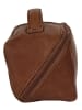 SPIKES & SPARROW Kulturtasche echt Leder in cognac