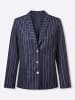 Sieh an! Blazer in marine-weiß-gestreift