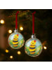 Mr. & Mrs. Panda Weihnachtsbaumschmuck Biene Happy Design ohne S... in Weiß