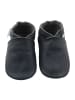 Basrakids Baby Krabbelschuhe aus Leder, weiche Lauflernschuhe mit rutschfester Sohle 