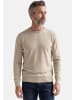 Redmond Pullover Basic in Beige / gelb