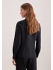 Seidensticker Klassische Bluse Regular in Schwarz