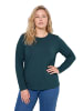 Ulla Popken Shirt in nachtgrün