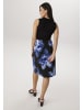 Aniston SELECTED Jerseykleid in schwarz-royalblau-blau-dunkelblau-weiß