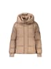 Pepe Jeans Braun Polyester Damen Jacke mit abnehmbarer Kapuze