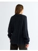 Wrangler Pullover V Neck Cable Knit in Dark Sapphire