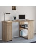 VCM  Holz Eckschreibtisch Schreibtisch Bürotisch Linzia in Sonoma-Eiche (Sägerau)
