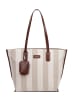 DIANA Shopper Tasche in LEATHER AND GREY