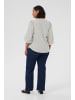 KAFFE curve Bluse langarm KCsilla Regular fit in Elephant Skin