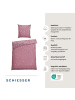 Schiesser Feinbiber-Bettwäsche-Set Runa in Rosa