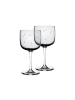 like. by Villeroy & Boch 2er Set Weinkelche Winter Glow in 270 ml in grau