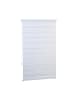 relaxdays 2x Doppelrollo in Weiß - (B)85 x (H)150 cm