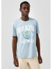 QS T-Shirt in 50D0_hellblau