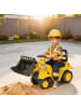 HOMCOM Trettraktor in Gelb 80L x 26,5B x 39H cm