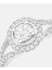 Diamant L'éternel Verlobungsring aus 750 Weißgold mit 0.60 Karat Diamant