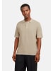 Jack & Jones Poloshirt 'JJEGEORGE KNIT POLO' in beige