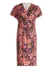 CARTOON Jerseykleid mit Raffung in Violett/Rosa