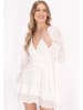 DreiMaster Vintage Damen Dress in Weiss