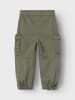 name it Chino Jogger Pants Cargo Hose mit Gummizug NMMBEN in Olive