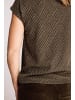 ZHRILL T-Shirt ZHHOLLIE LUREX DARK GREEN in DARK GREEN