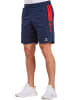 erima Six Wings Shorts in new navy/rot