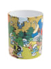 Die Schlümpfe Die Schlümpfe Tasse Schlumpfdorf Kaffeetasse Becher Kaffeebecher in Mehrfarbig