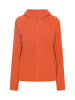 DreiMaster Women Fleece Jacket in Orange