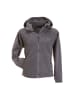 BMS Fleecejacke/Fleecepullover in Grau