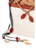 usha FESTIVAL Women Handbag in White Camel