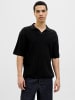 Jack & Jones Gestricktes Polo in Black