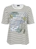 VIA APPIA DUE  Shirt Modernes T-Shirt mit Glitzersteinen in ecru multicolor